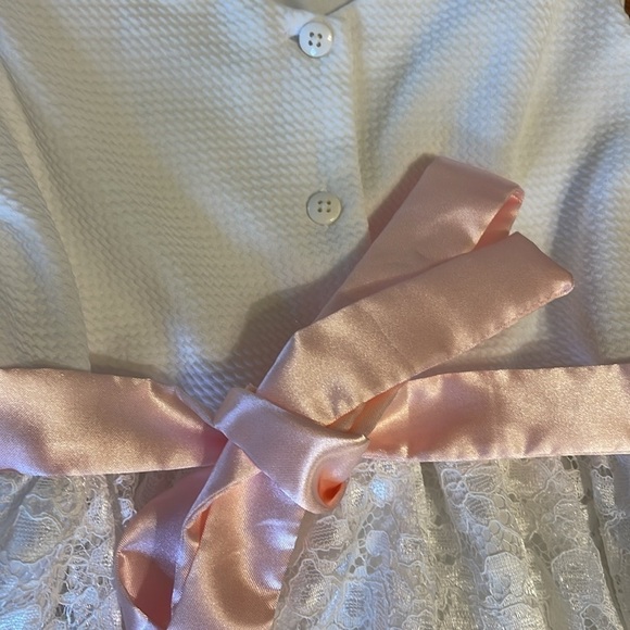 Jona Michelle Easter dress size youth 10 in white and pink - Picture 7 of 8